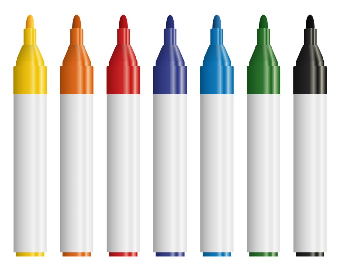 Acrylic paint markers