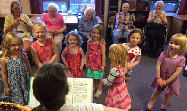 The Preschool Inside A Nursing Home