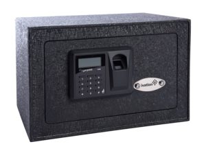 Fingerprint Gun Safe - The Gunvault Microvault VL MVB1000 Biometric Gun Safe