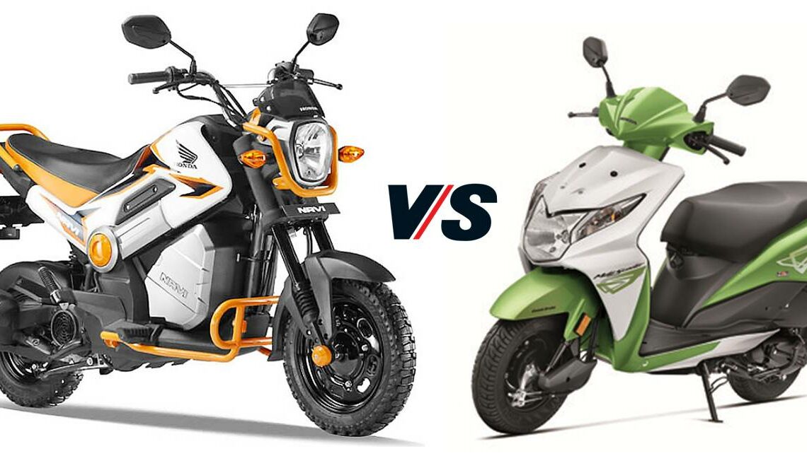 Honda Navi VS Honda Dio