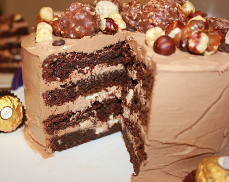 Ferrero Rocher Cake