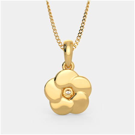 White Gold Flower Pendants Make Prized Heirloom Pieces