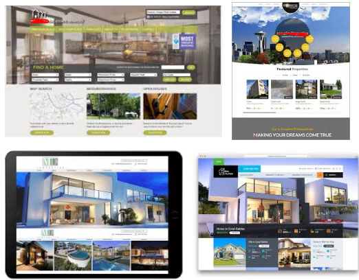 best real estate website design